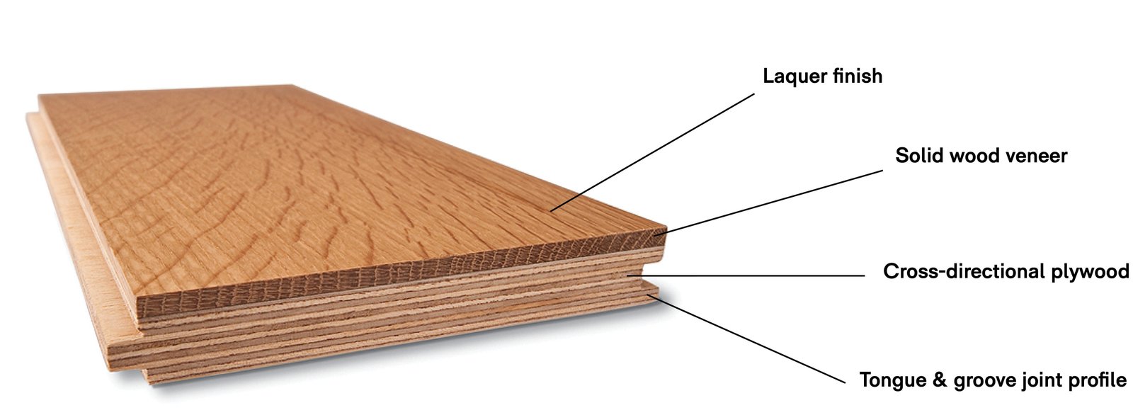Engineered Wood Cross Section